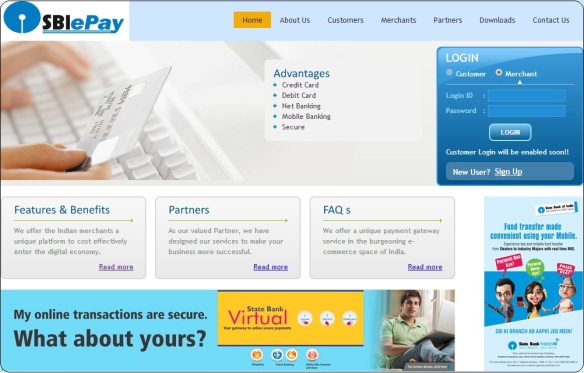 sbiepay - sbi online payment gateway